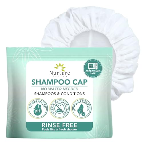 Algopix Similar Product 1 - No Water Rinse Free Shampoo Cap by