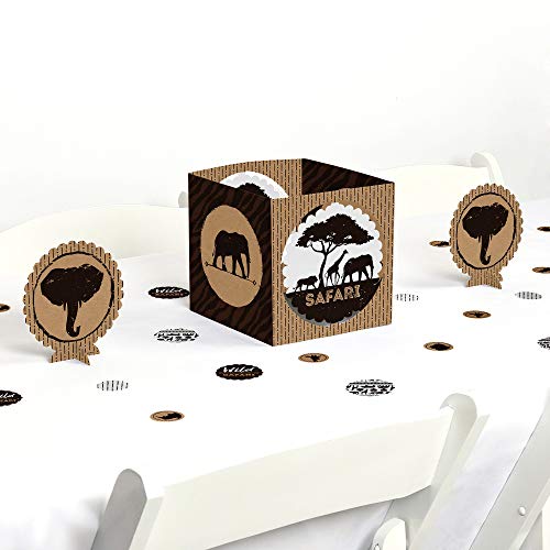Algopix Similar Product 17 - Big Dot of Happiness Wild Safari 