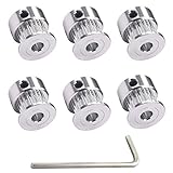 Algopix Similar Product 7 - iOrion 6Pcs Aluminum 20Teeth GT2 Timing