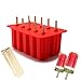 Algopix Similar Product 1 - Xmifer Popsicle Molds Silicone Ice Pop