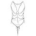Algopix Similar Product 7 - Womens Lingerie Chain Set Cross