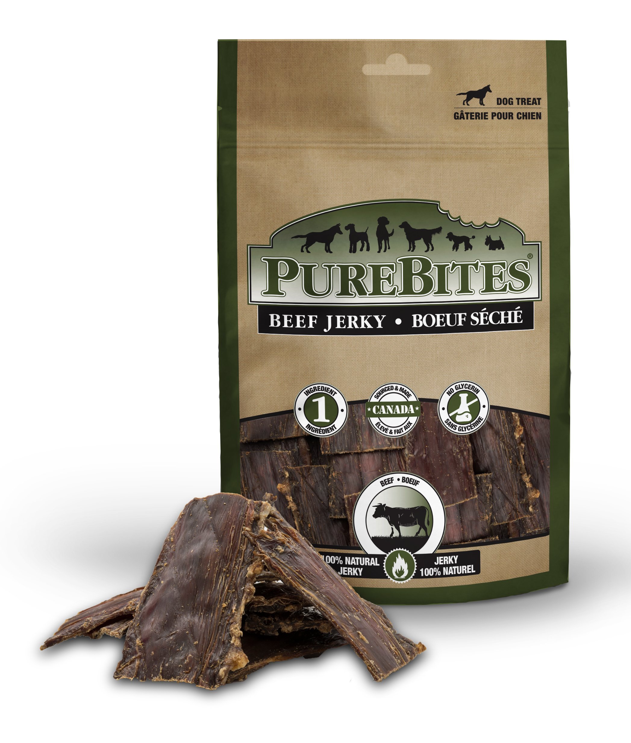 Algopix Similar Product 6 - Purebites Beef Jerky Dog Treats 47Oz
