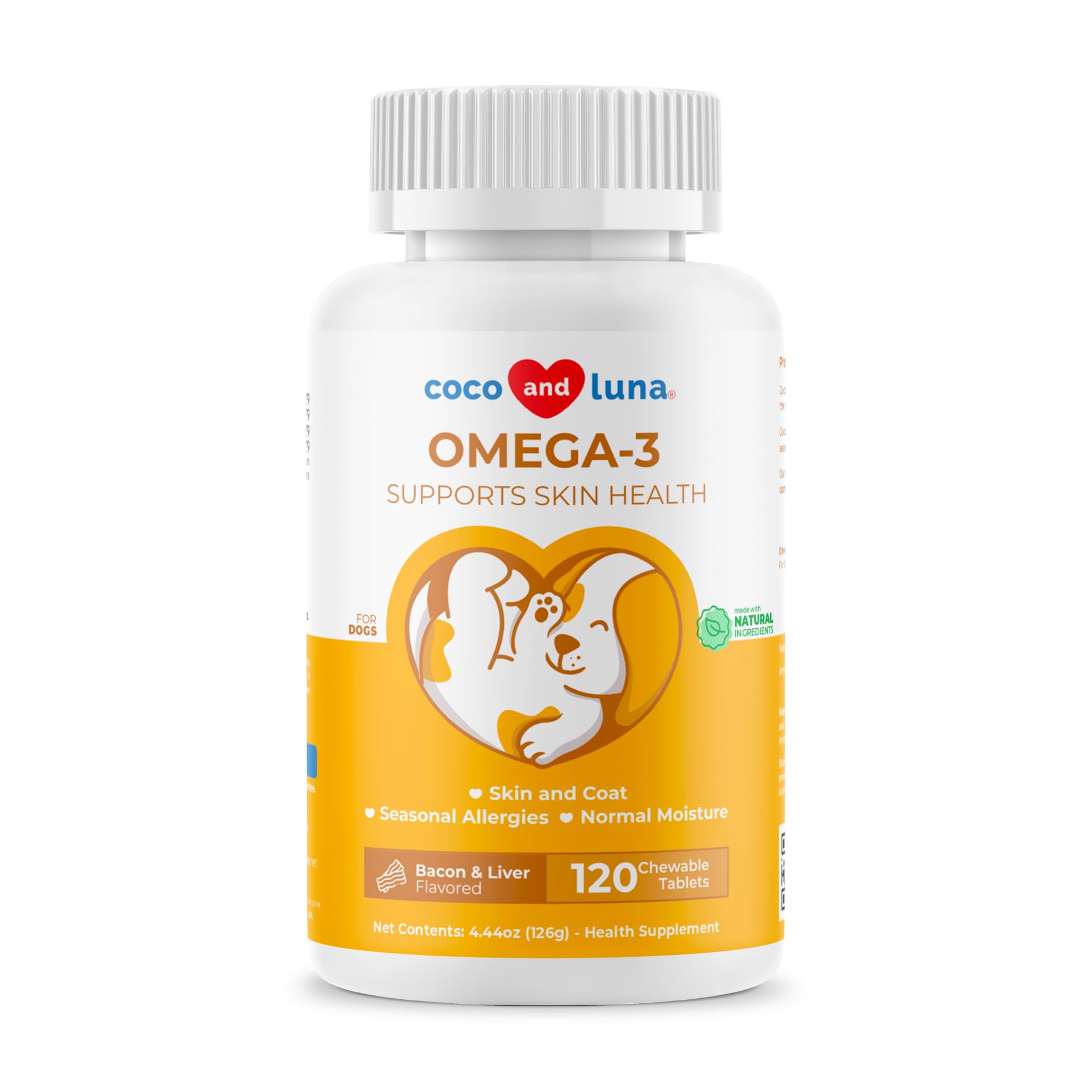 Algopix Similar Product 3 - Omega 3 Fish Oil for Dogs  120
