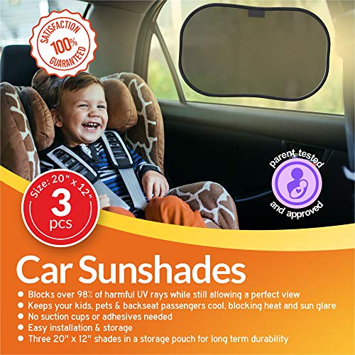 Algopix Similar Product 20 - DriveMate Car Sun Shade Side and Rear