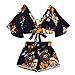 Algopix Similar Product 17 - Women Rompers Chiffon Floral Print Crop