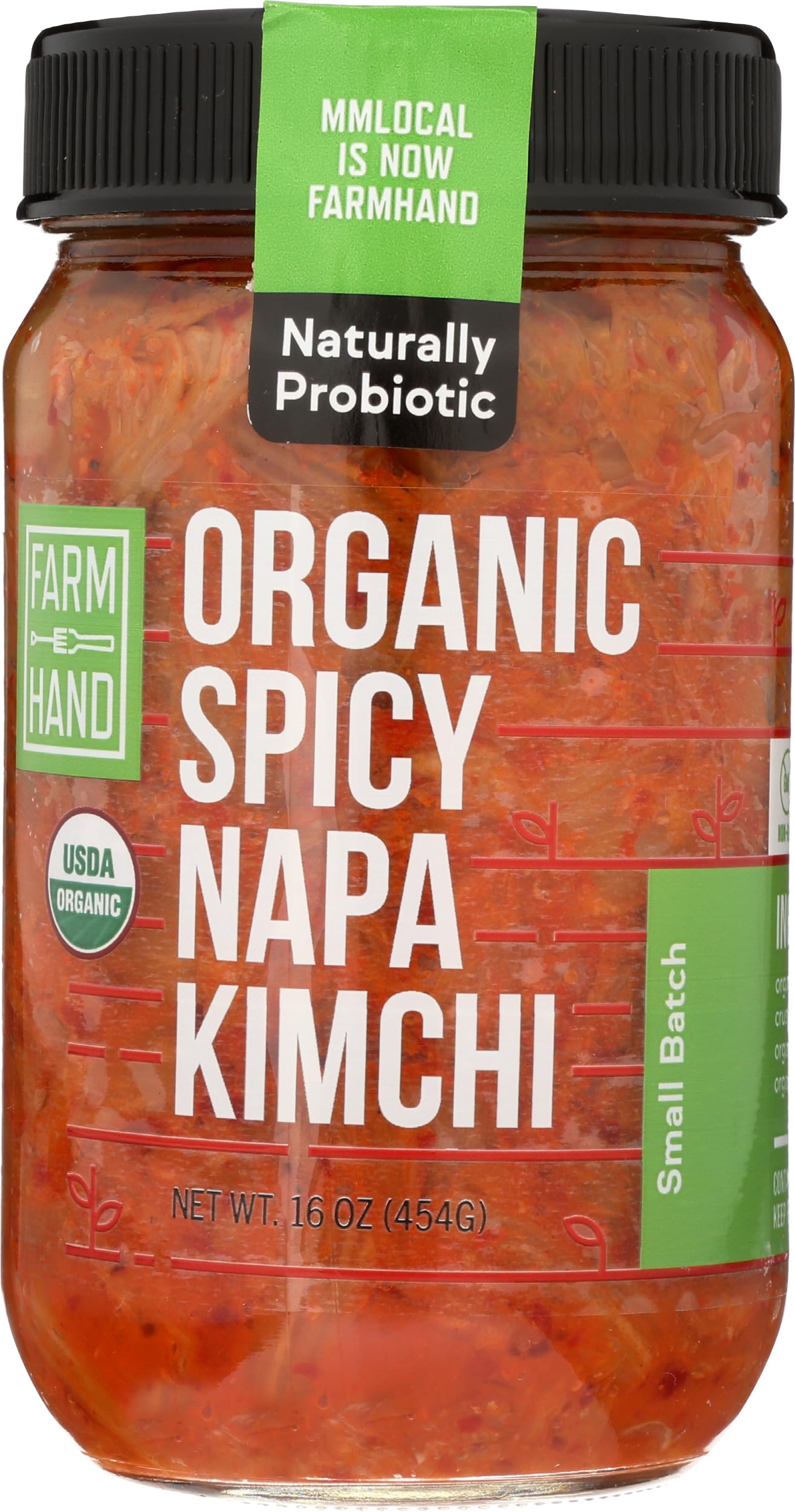 Algopix Similar Product 10 - FARMHAND ORGANICS Organic Live KimChi