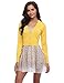 Algopix Similar Product 10 - Abollria Women Solid Button Down Long