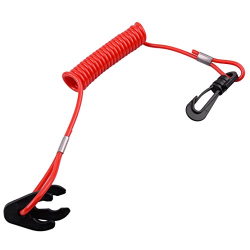 Algopix Similar Product 15 - Boat Kill Switch Key Lanyard Tether Cord