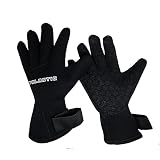 Algopix Similar Product 20 - Palantic Black 3mm Neoprene Gloves with