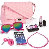 Algopix Similar Product 20 - PixieCrush Pretend Play Purse Makeup