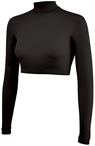 Algopix Similar Product 13 - Cropped Cheer Bodysuit  Long Sleeve
