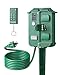 Algopix Similar Product 16 - DEWENWILS Outdoor Power Stake Timer
