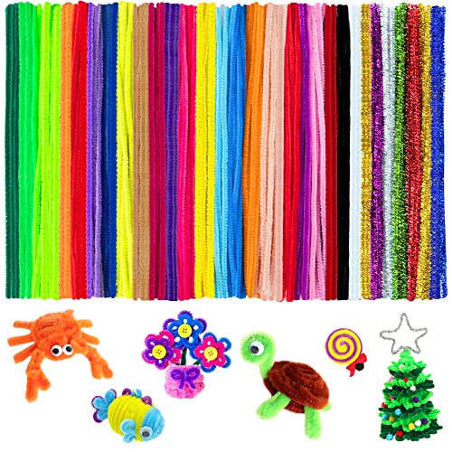 Algopix Similar Product 6 - Acerich 600 Pcs Pipe Cleaners 30 Colors
