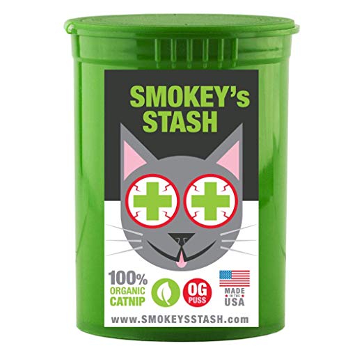 Algopix Similar Product 13 - Smokeys Stash Organic Catnip OG puss