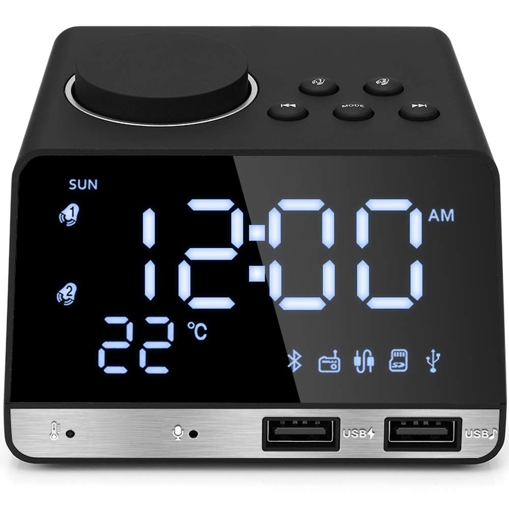 Algopix Similar Product 10 - Hetyre Alarm Clock Radio with FM Radio
