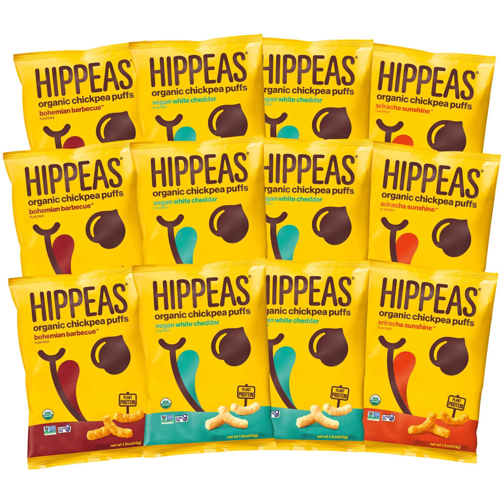 Algopix Similar Product 5 - HIPPEAS Organic Chickpea Puffs 
