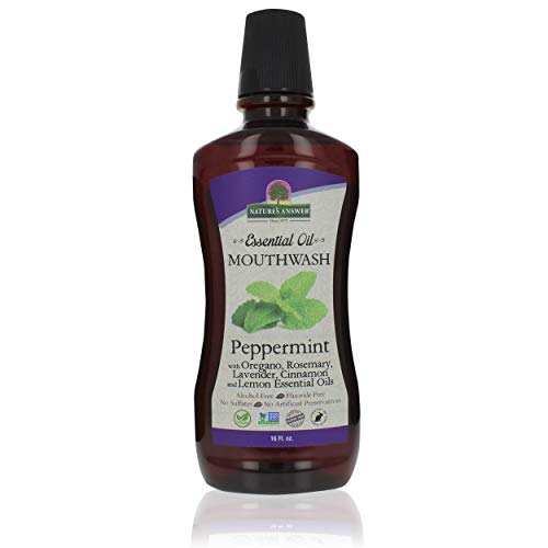 Algopix Similar Product 11 - Natures Answer Essential Oil Mouthwash