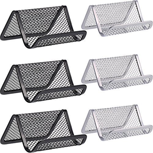 Algopix Similar Product 4 - TecUnite 6 Pieces Metal Business Card