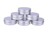 Algopix Similar Product 1 - 10PCS Silver Empty Aluminum Cosmetic