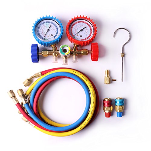 Algopix Similar Product 14 - Atoplee 1Pair AC Manifold Gauge Set 