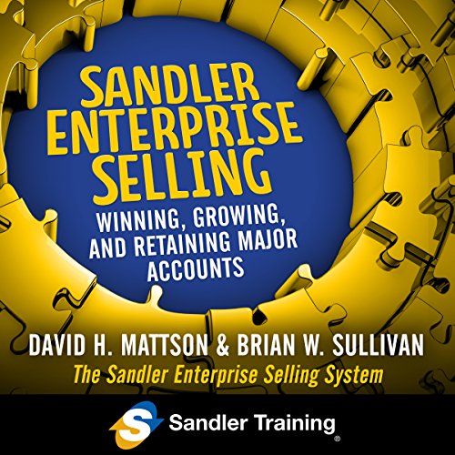 Algopix Similar Product 3 - Sandler Enterprise Selling Winning