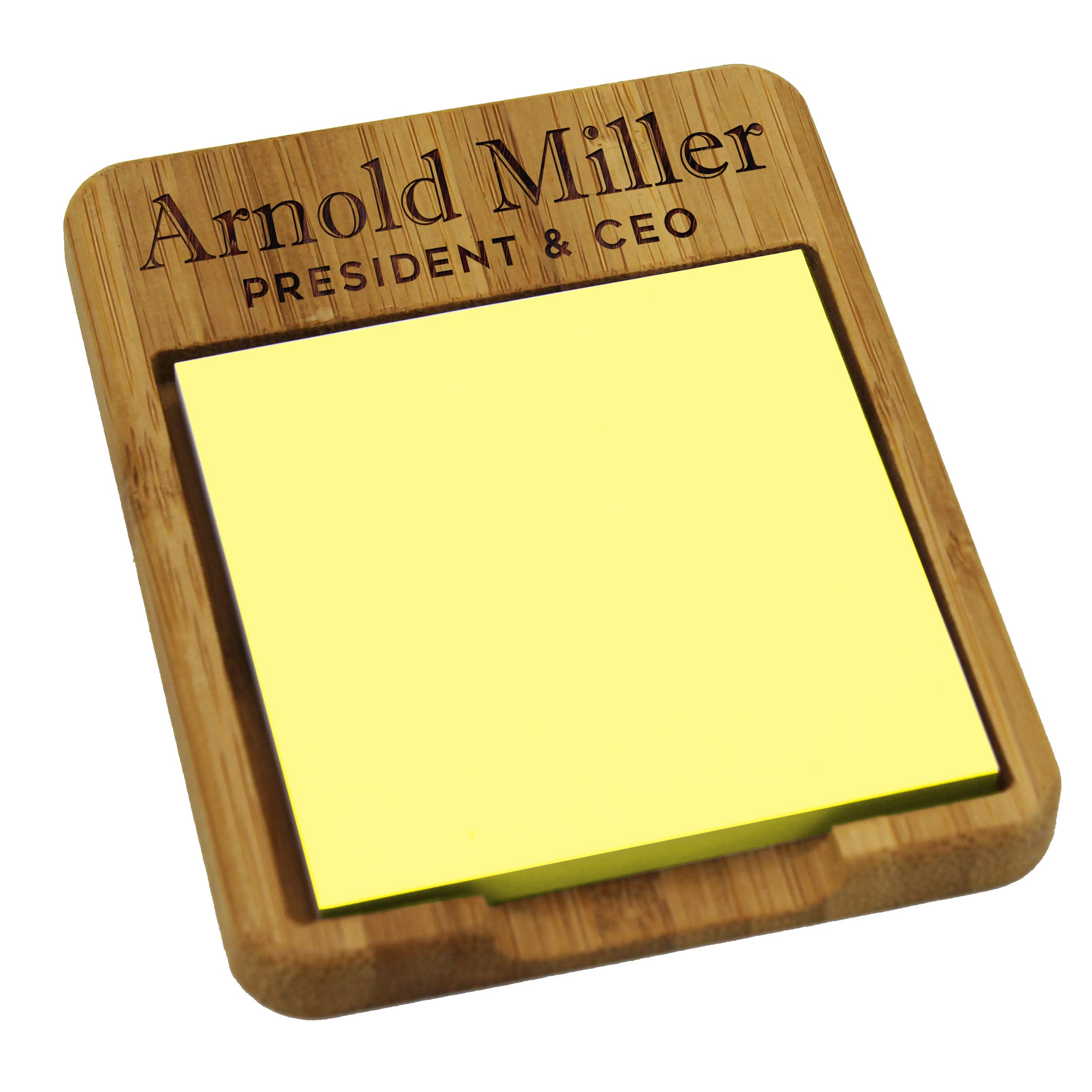 Algopix Similar Product 2 - Custom Personalized Sticky Note Holder