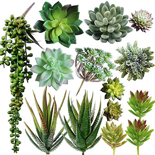 Algopix Similar Product 6 - Supla 14 Pcs Unpotted Artificial