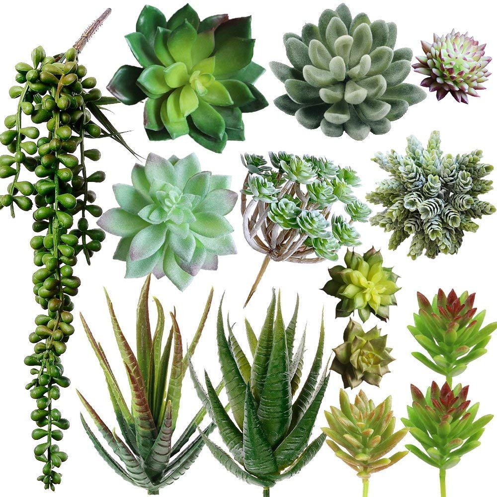 Algopix Similar Product 19 - Supla 14 Pcs Unpotted Artificial