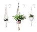 Algopix Similar Product 2 - AOMGD 3 Pack Macrame Plant Hanger with