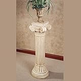 Algopix Similar Product 3 - Ionic Pedestal Column Ivory Wash