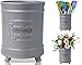 Algopix Similar Product 7 - French Grey Ceramic Utensil Holder 