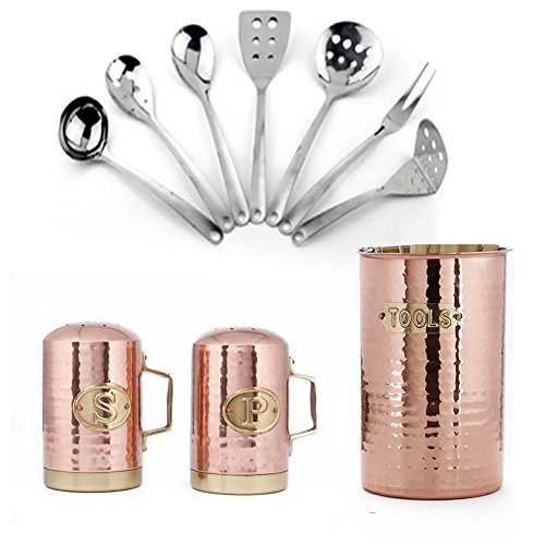 Algopix Similar Product 16 - Colleta Home Copper Kitchen Accessories