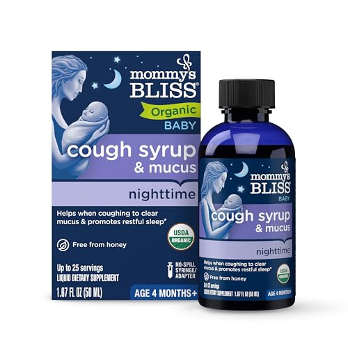 Algopix Similar Product 15 - Mommys Bliss Organic Baby Cough Syrup