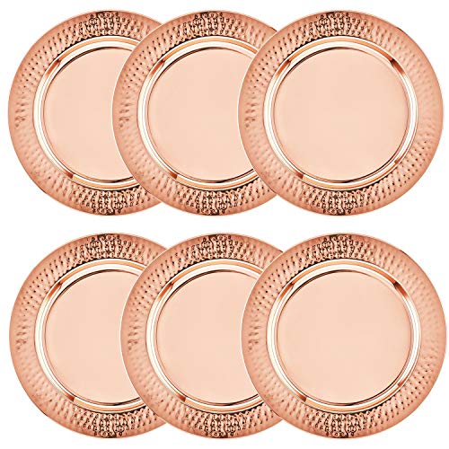 Algopix Similar Product 10 - Colleta Home Copper Charger Plate  6