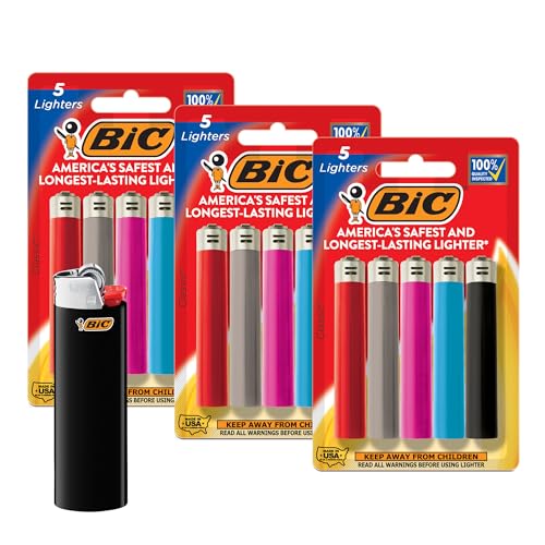Algopix Similar Product 4 - BIC Classic Lighters Pocket Style