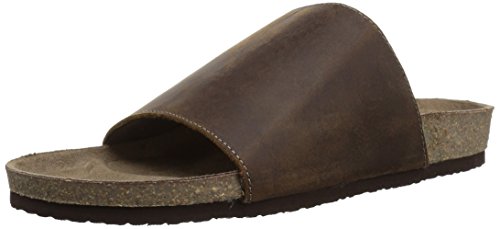 Algopix Similar Product 1 - Crevo Mens Glen Sandal Dark Brown 11