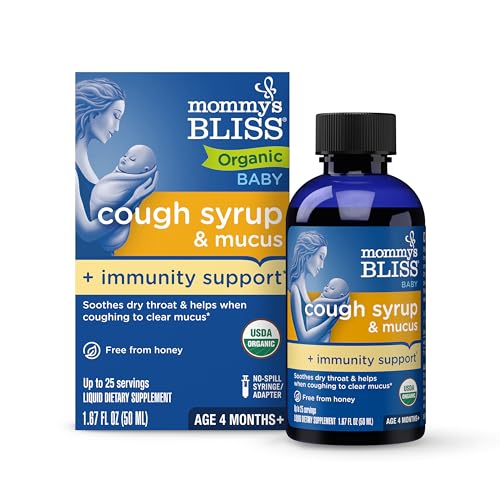 Algopix Similar Product 18 - Mommys Bliss Organic Baby Cough Syrup