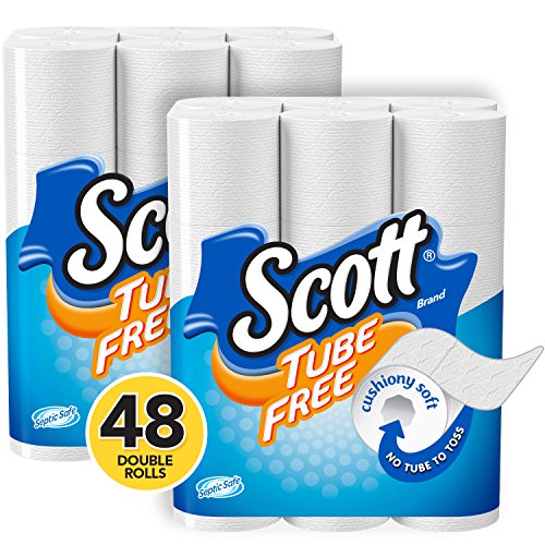 Algopix Similar Product 8 - Scott TubeFree Toilet Paper Toilet