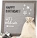 Algopix Similar Product 4 - Felt Letter Board Message Sign 