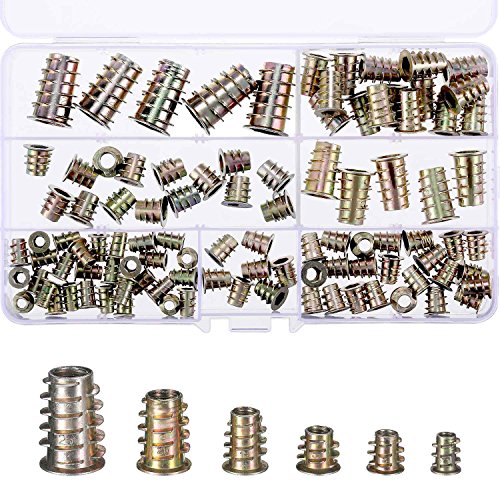 Algopix Similar Product 12 - TecUnite 100 Pieces M4 M5 M6 M8 M10