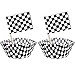 Algopix Similar Product 3 - 100 Pieces Checkered Flag Race Flag
