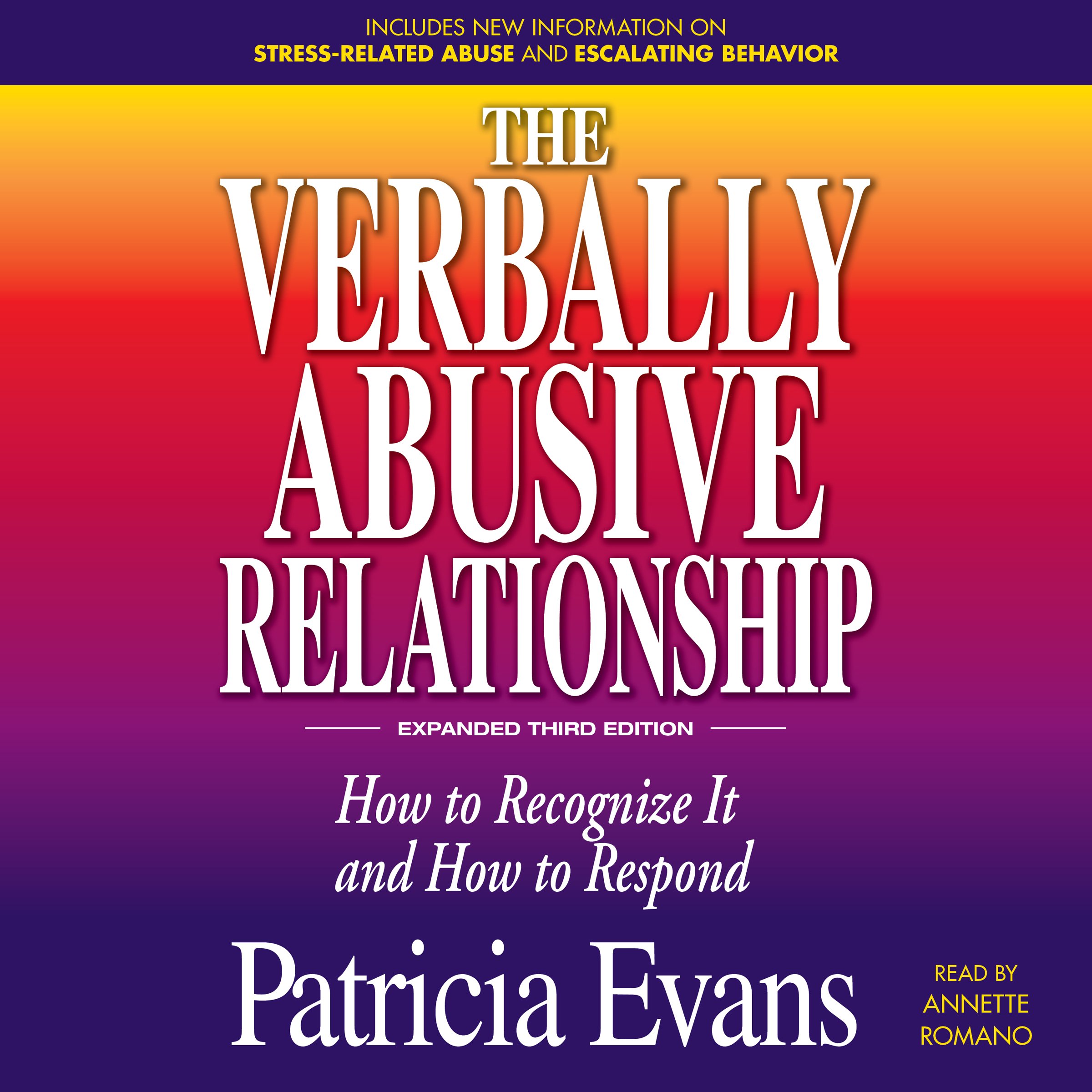 Algopix Similar Product 12 - The Verbally Abusive Relationship