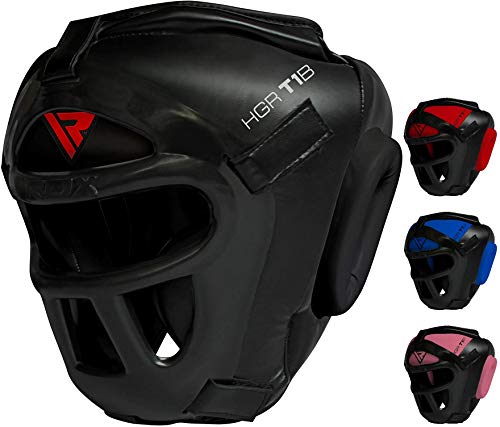 Algopix Similar Product 19 - RDX Head Guard Maya Hide Leather Boxing