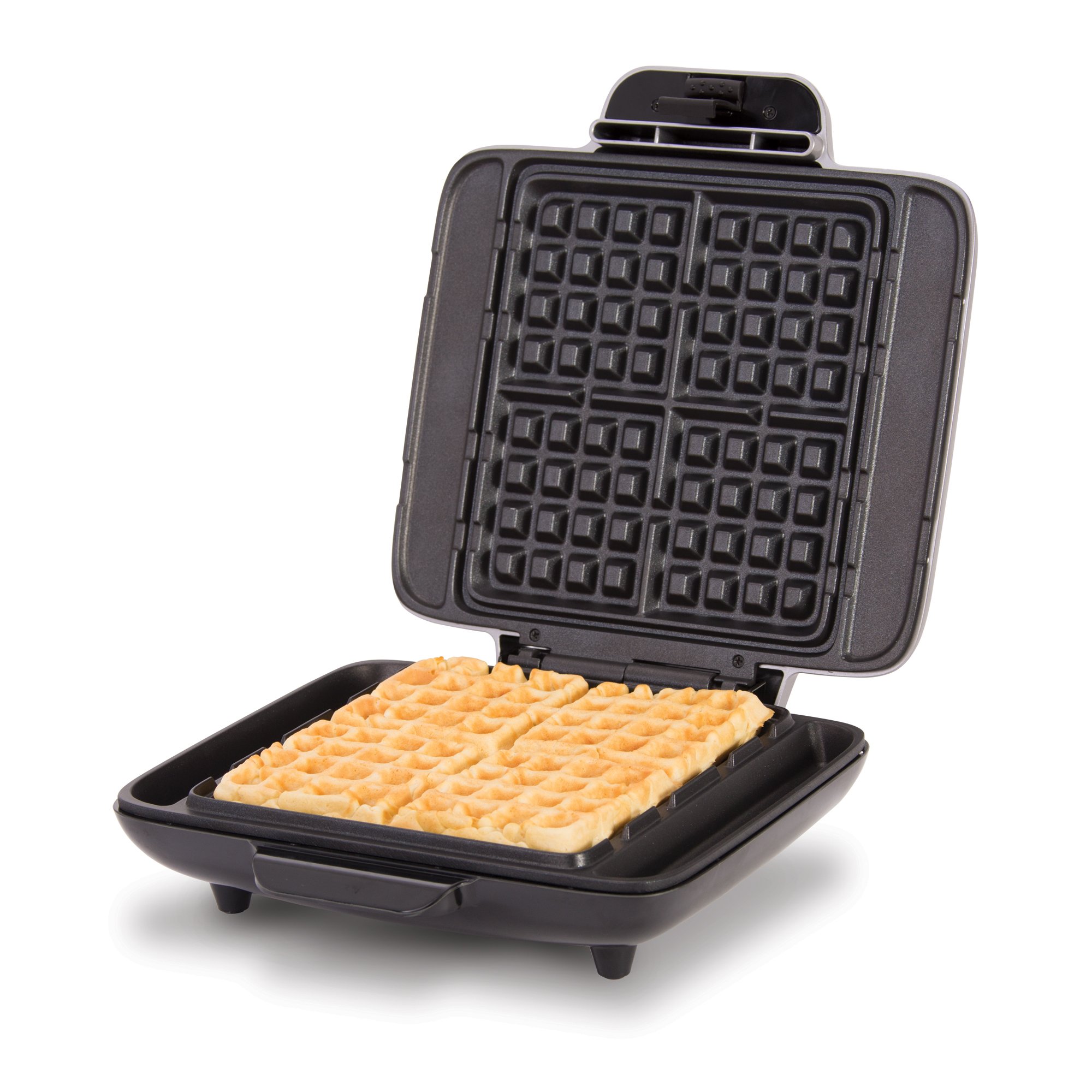 Algopix Similar Product 5 - Dash No-Drip Waffle Iron, Silver