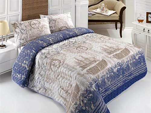Algopix Similar Product 8 - Nautical Bedding FullQueen Size