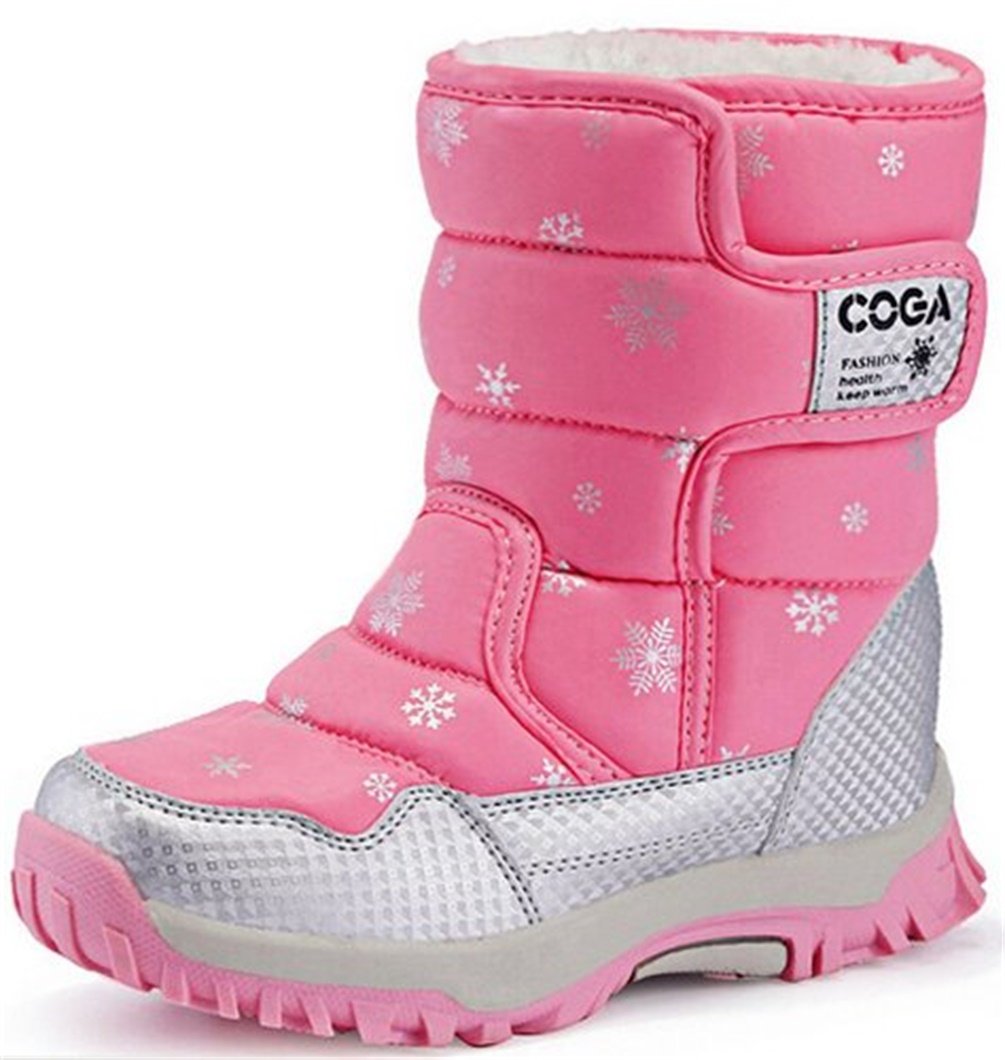 Algopix Similar Product 11 - DADAWEN Girls Boys Snow Boots Winter