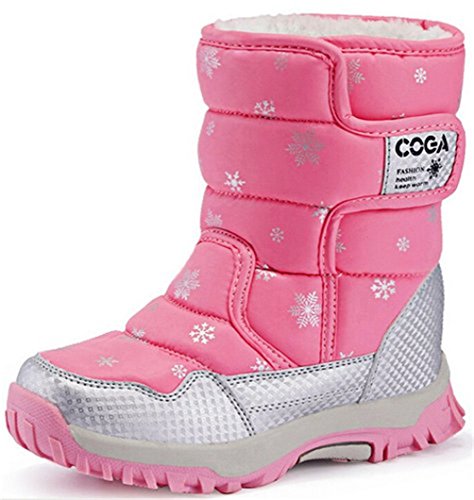 Algopix Similar Product 14 - DADAWEN Girls Boys Snow Boots Winter