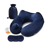 Algopix Similar Product 5 - Philorn Inflatable Travel Pillow Self