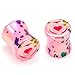 Algopix Similar Product 12 - Heart Paint Splatter Plugs Acrylic Ear