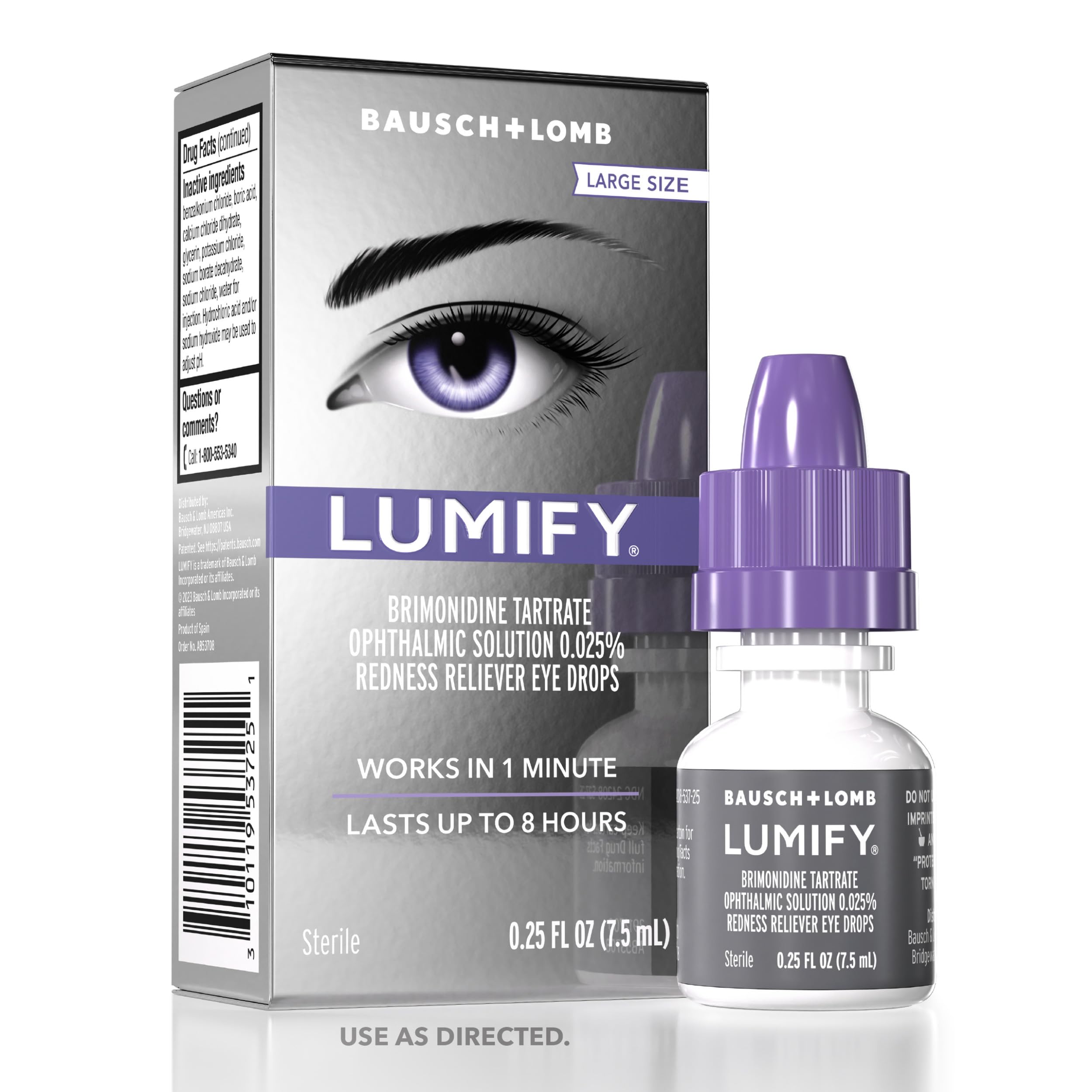 Algopix Similar Product 15 - LUMIFY Eye Drops for Red Eyes Redness